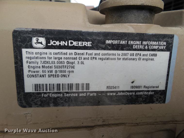 image for item EM9057 2007 Generac Power Systems 0054290 generator