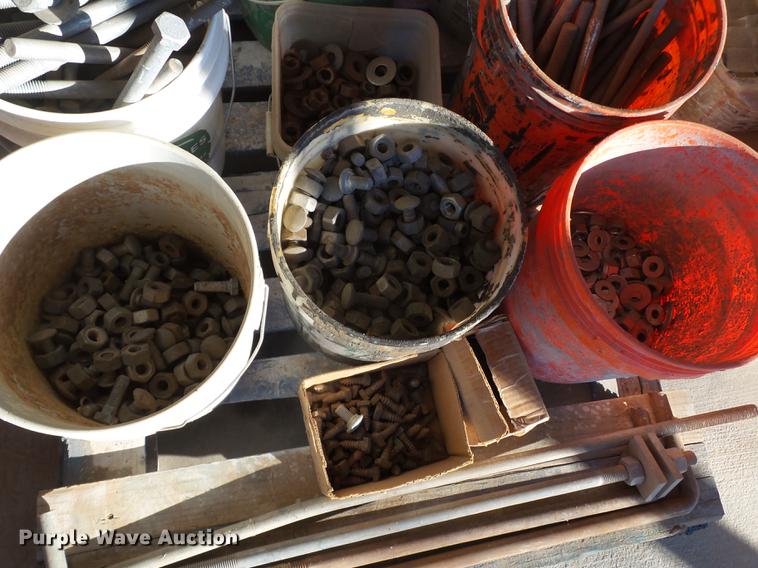 image for item EN9695 (4) pallets bolts and nuts