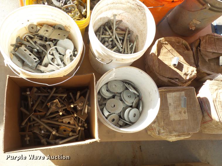 image for item EN9695 (4) pallets bolts and nuts