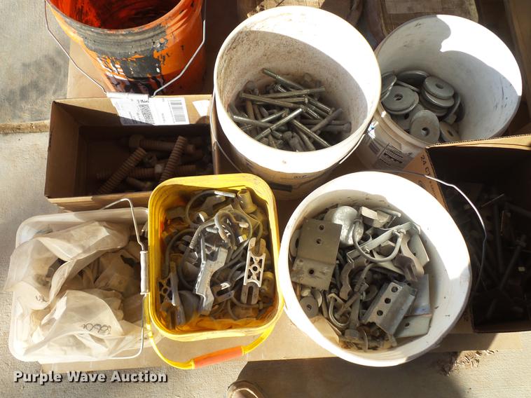 image for item EN9695 (4) pallets bolts and nuts