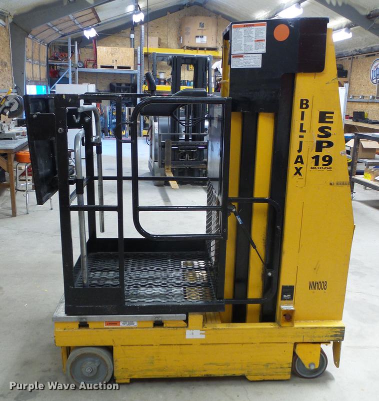 image for item EQ9031 Biljax ESP19 vertical lift