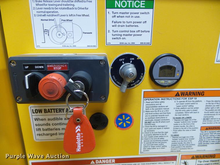 image for item EQ9031 Biljax ESP19 vertical lift