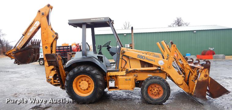 image for item ER9430 Case 580 Super L backhoe