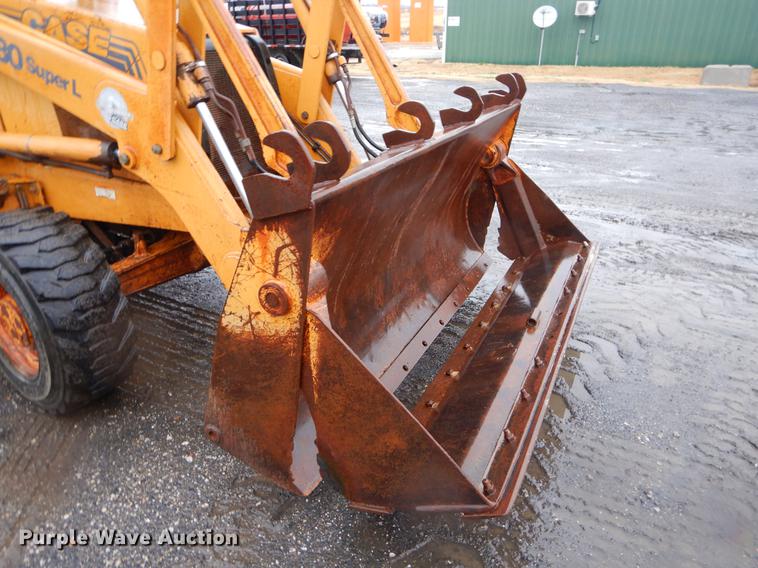 image for item ER9430 Case 580 Super L backhoe