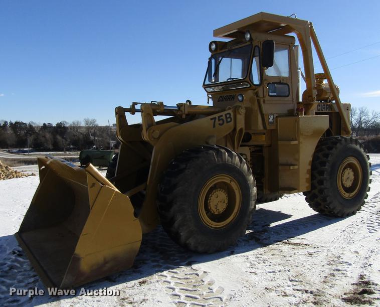 image for item EU9553 1970 Clark Michigan 75B wheel loader