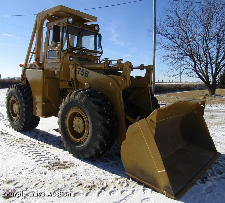 image for item EU9553 1970 Clark Michigan 75B wheel loader