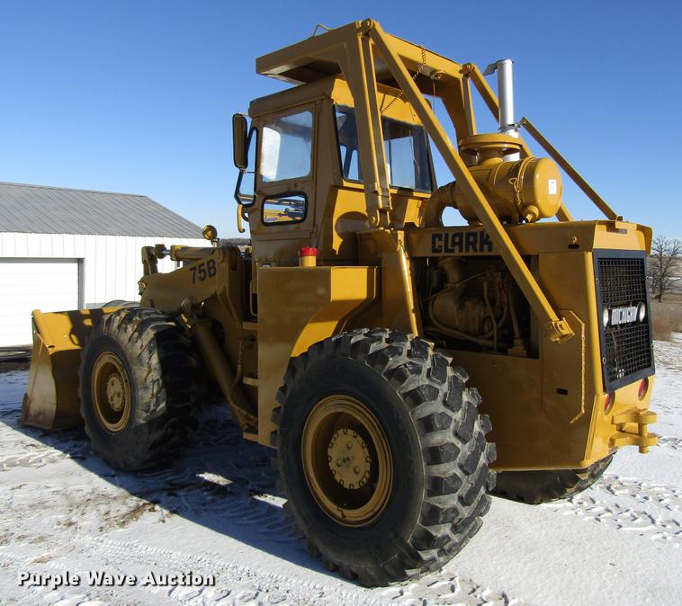 image for item EU9553 1970 Clark Michigan 75B wheel loader