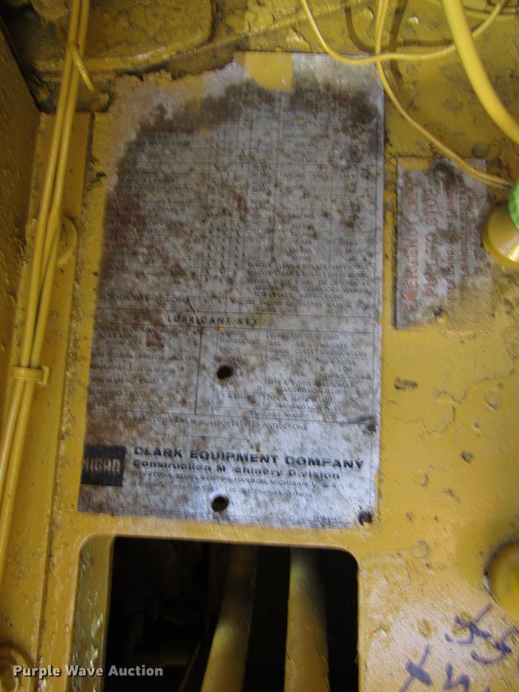 image for item EU9553 1970 Clark Michigan 75B wheel loader