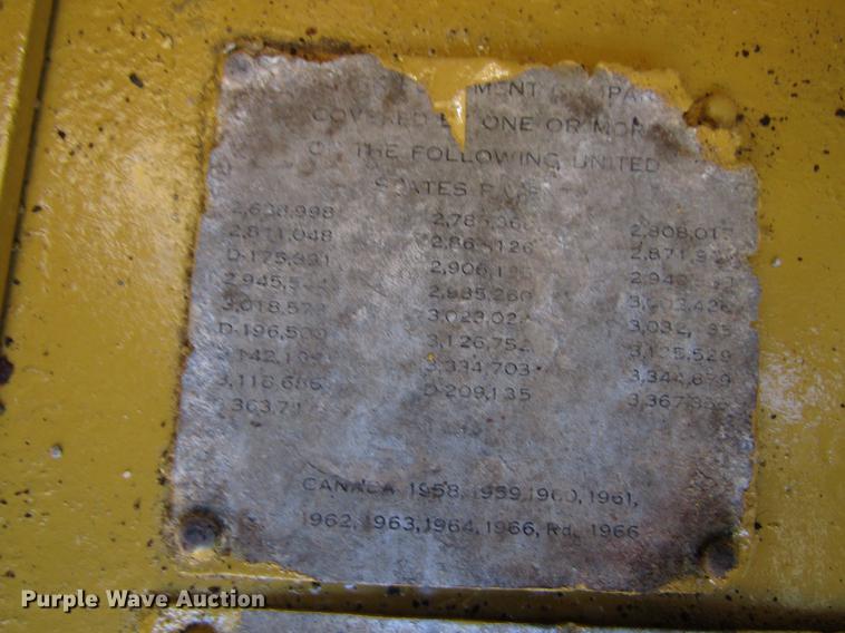 image for item EU9553 1970 Clark Michigan 75B wheel loader