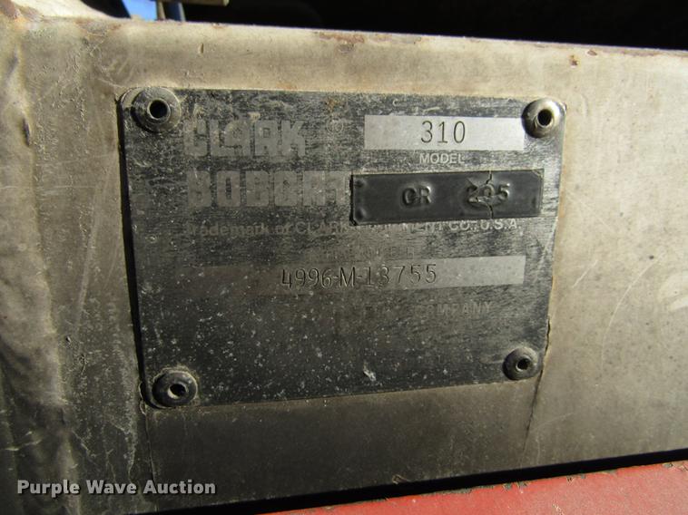 image for item EU9558 1979 Bobcat 310 skid steer