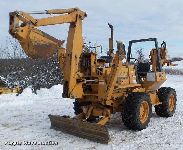 image for item EW9868 2000 Case 860 vibratory cable plow