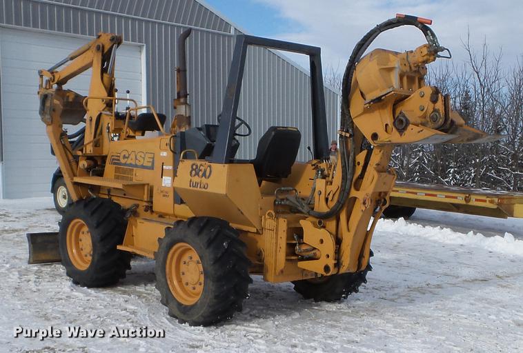 image for item EW9868 2000 Case 860 vibratory cable plow