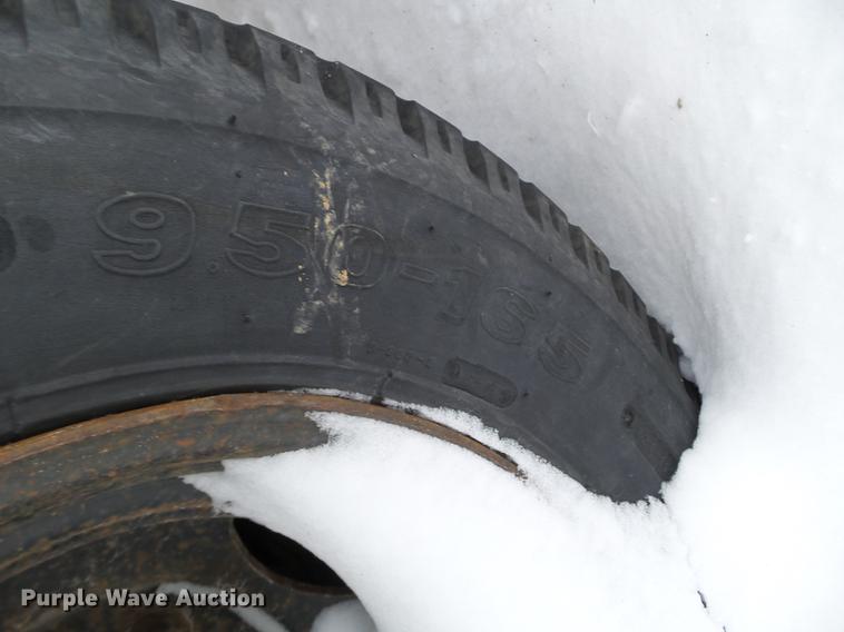 image for item EW9870 1988 Belshe FB-24 equipment trailer