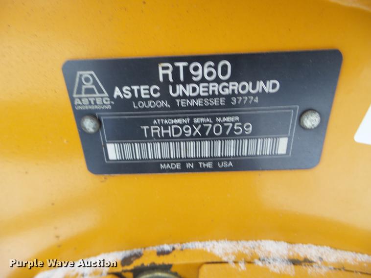 image for item EW9875 Astec Underground RT960 trencher