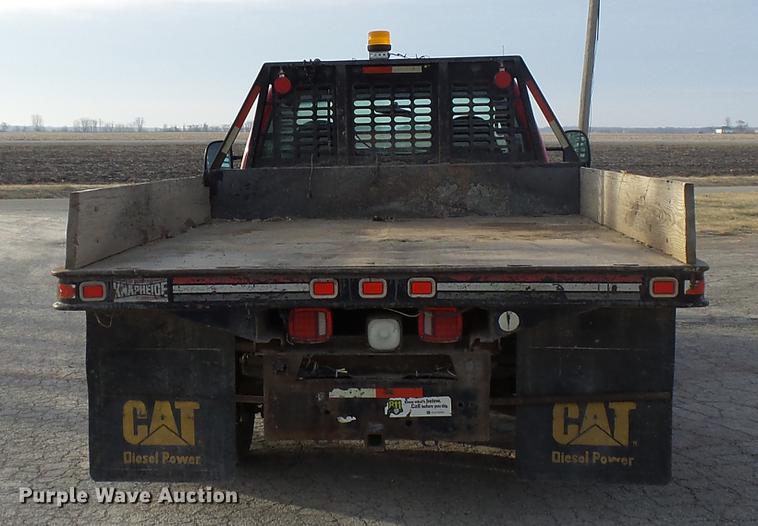 image for item DA3604 2001 Ford F450 Super Duty flat dump bed truck