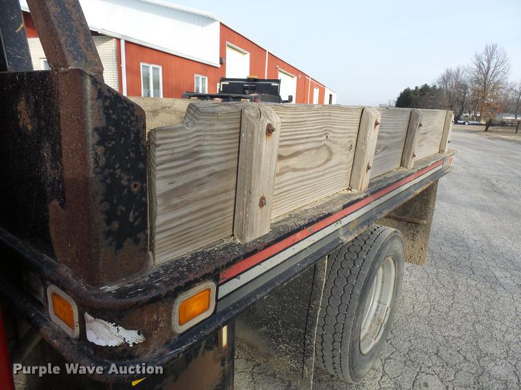 image for item DA3604 2001 Ford F450 Super Duty flat dump bed truck