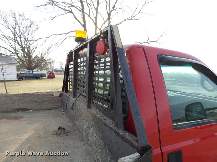 image for item DA3604 2001 Ford F450 Super Duty flat dump bed truck