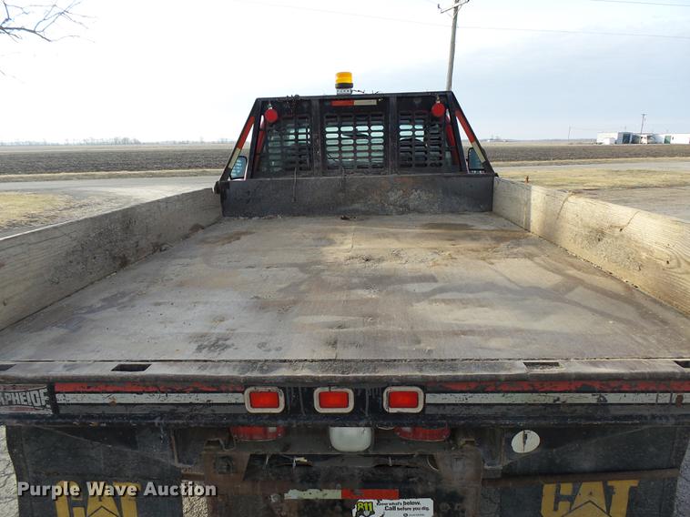 image for item DA3604 2001 Ford F450 Super Duty flat dump bed truck