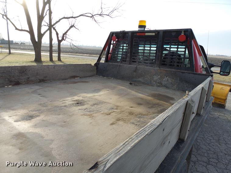 image for item DA3604 2001 Ford F450 Super Duty flat dump bed truck