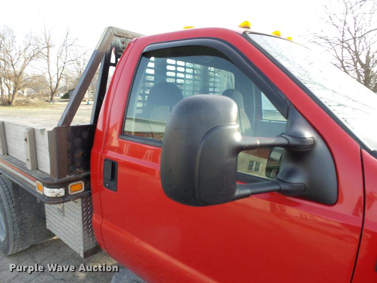 image for item DA3604 2001 Ford F450 Super Duty flat dump bed truck