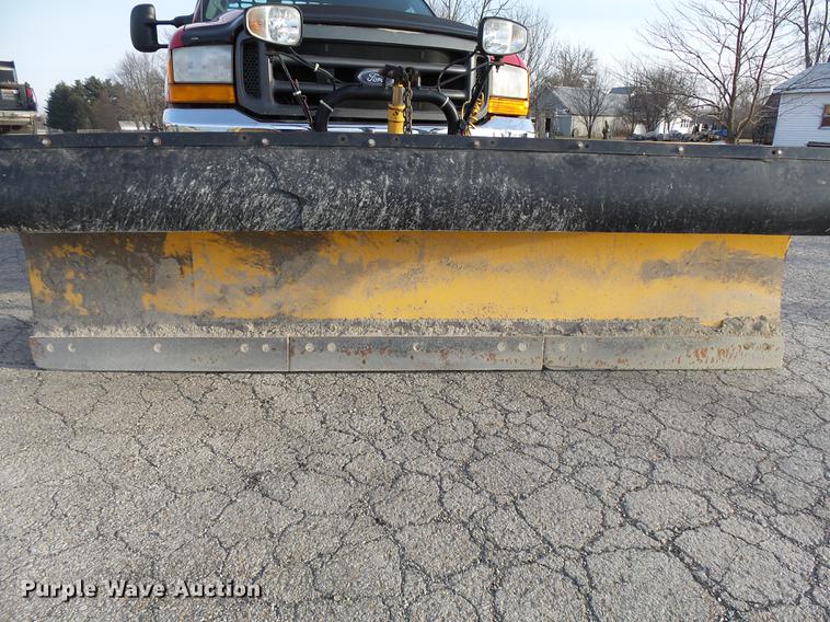 image for item DA3604 2001 Ford F450 Super Duty flat dump bed truck