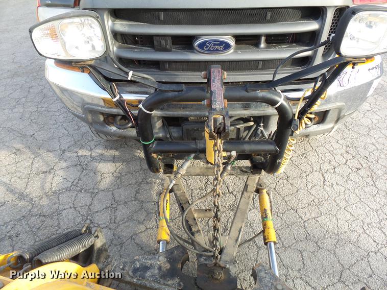 image for item DA3604 2001 Ford F450 Super Duty flat dump bed truck