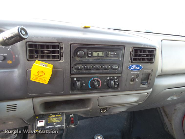 image for item DA3604 2001 Ford F450 Super Duty flat dump bed truck