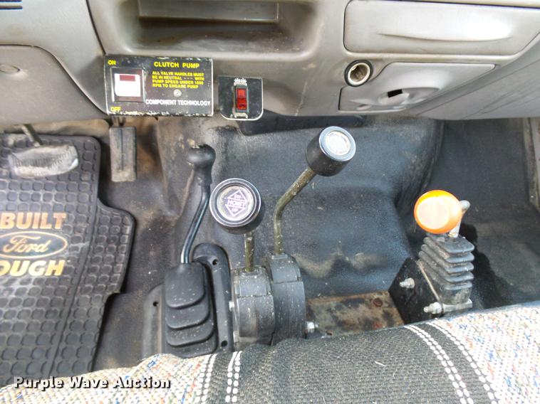 image for item DA3604 2001 Ford F450 Super Duty flat dump bed truck