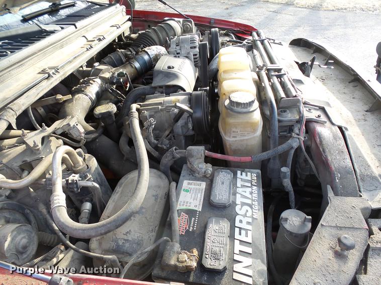 image for item DA3604 2001 Ford F450 Super Duty flat dump bed truck