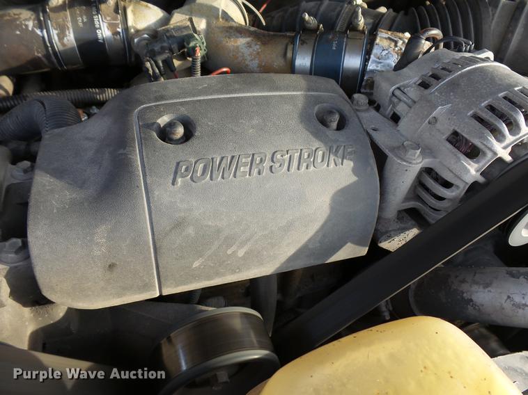 image for item DA3604 2001 Ford F450 Super Duty flat dump bed truck