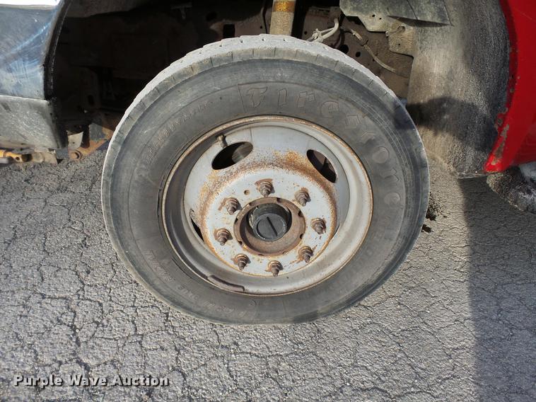 image for item DA3604 2001 Ford F450 Super Duty flat dump bed truck