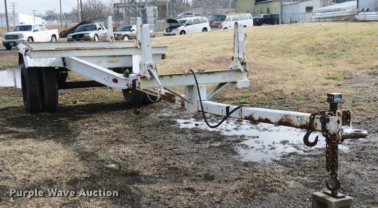 image for item DB8907 1989 Evans-Plugge R14DS3 pole trailer