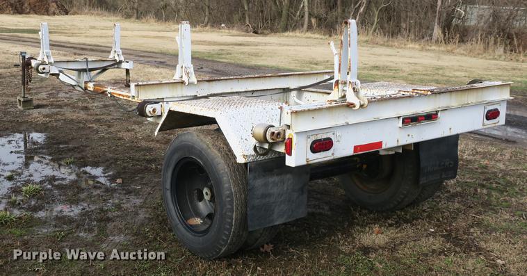 image for item DB8907 1989 Evans-Plugge R14DS3 pole trailer