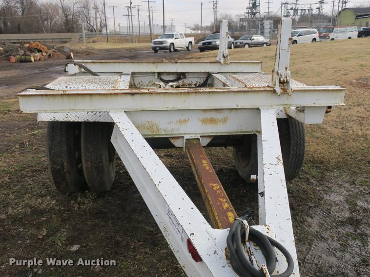 image for item DB8907 1989 Evans-Plugge R14DS3 pole trailer