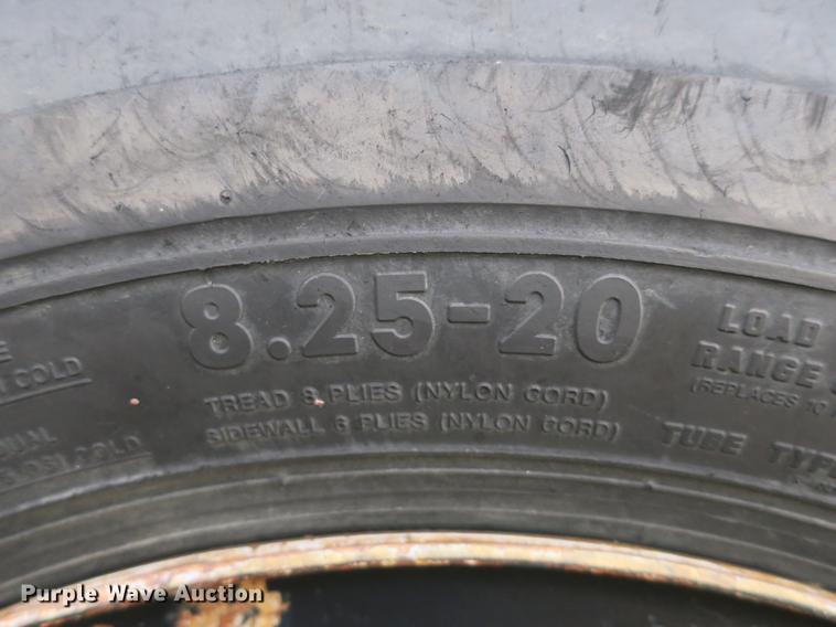 image for item DB8907 1989 Evans-Plugge R14DS3 pole trailer