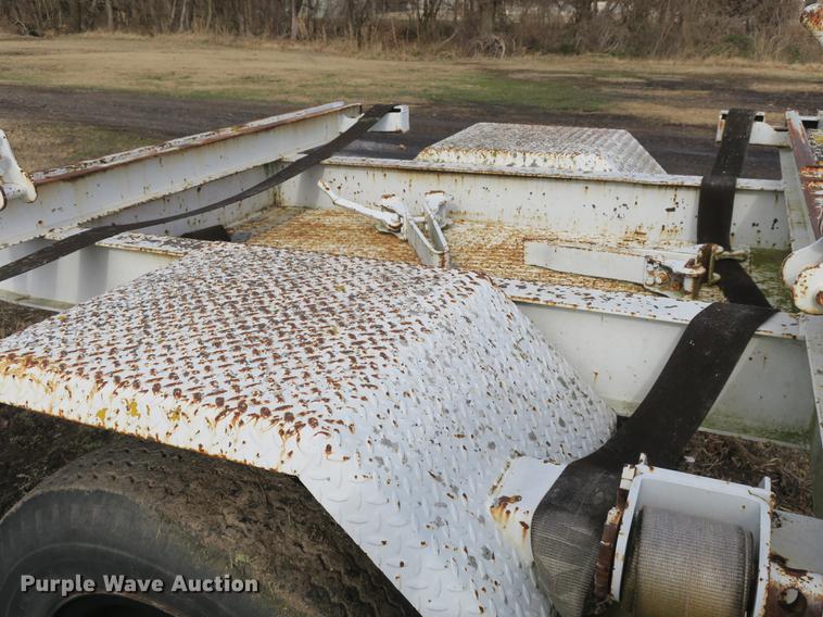 image for item DB8907 1989 Evans-Plugge R14DS3 pole trailer