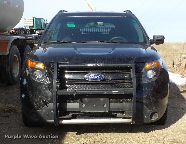 image for item DC4696 2015 Ford Explorer Police Interceptor SUV