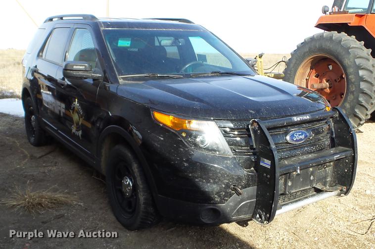 image for item DC4696 2015 Ford Explorer Police Interceptor SUV