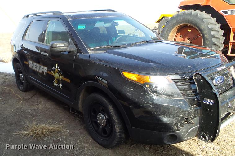 image for item DC4696 2015 Ford Explorer Police Interceptor SUV
