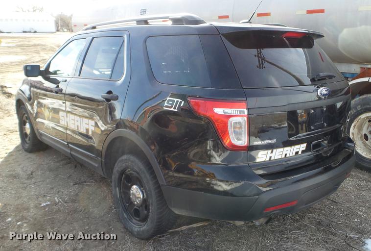 image for item DC4696 2015 Ford Explorer Police Interceptor SUV