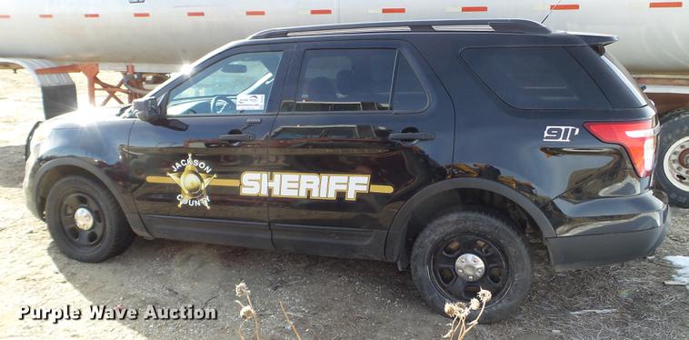 image for item DC4696 2015 Ford Explorer Police Interceptor SUV