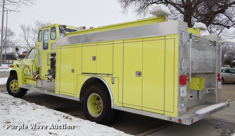 image for item DE0049 1988 Chevrolet C70 Custom Deluxe fire truck