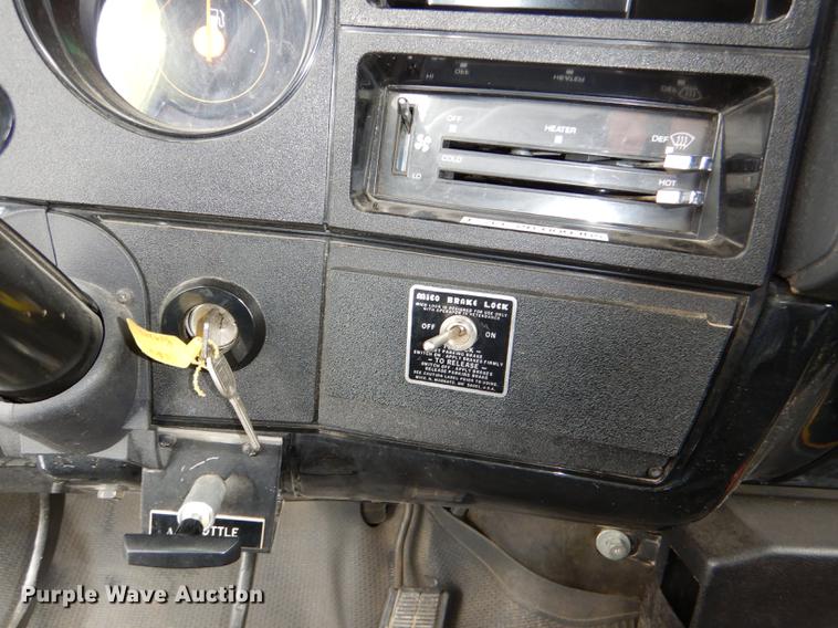 image for item DE0049 1988 Chevrolet C70 Custom Deluxe fire truck