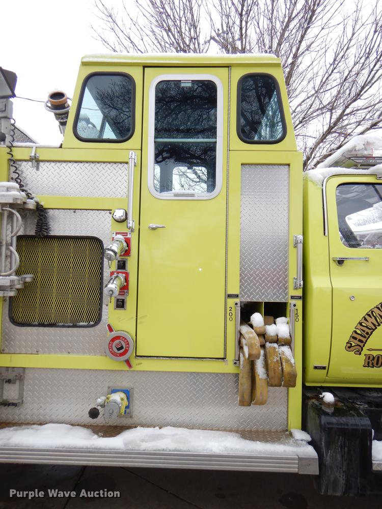 image for item DE0049 1988 Chevrolet C70 Custom Deluxe fire truck