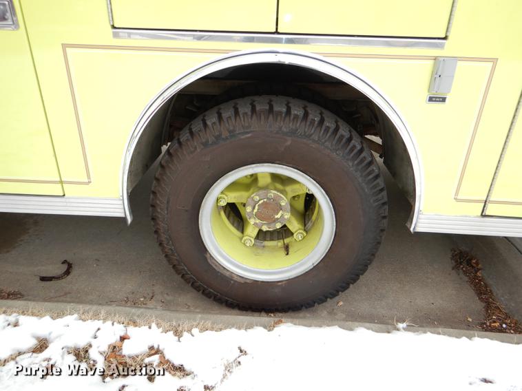 image for item DE0049 1988 Chevrolet C70 Custom Deluxe fire truck