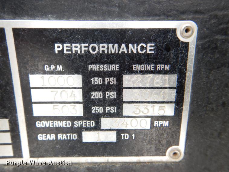 image for item DE0049 1988 Chevrolet C70 Custom Deluxe fire truck