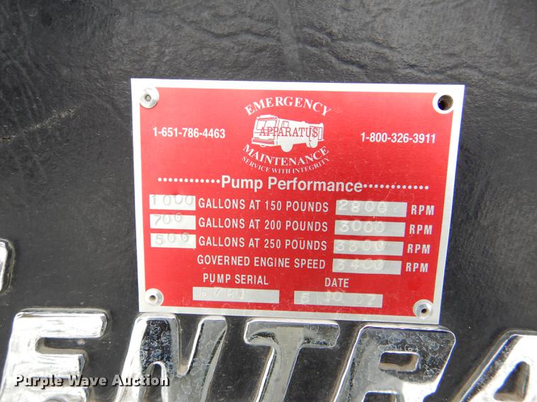 image for item DE0049 1988 Chevrolet C70 Custom Deluxe fire truck