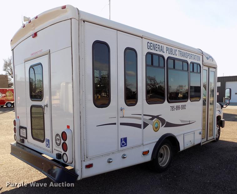 image for item DE0420 2009 Ford E350 Starcraft shuttle bus