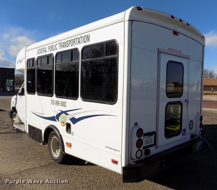 image for item DE0420 2009 Ford E350 Starcraft shuttle bus