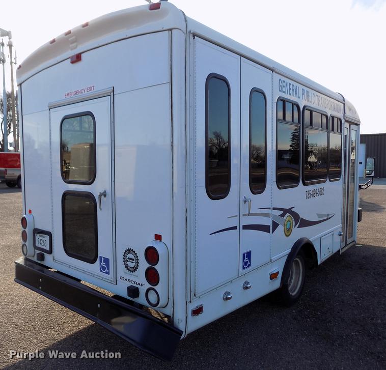 image for item DE0420 2009 Ford E350 Starcraft shuttle bus